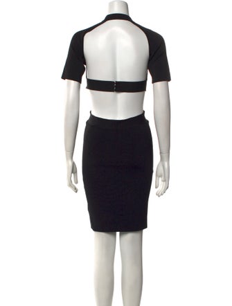 T by Alexander Wang Crew Neck Mini Dress