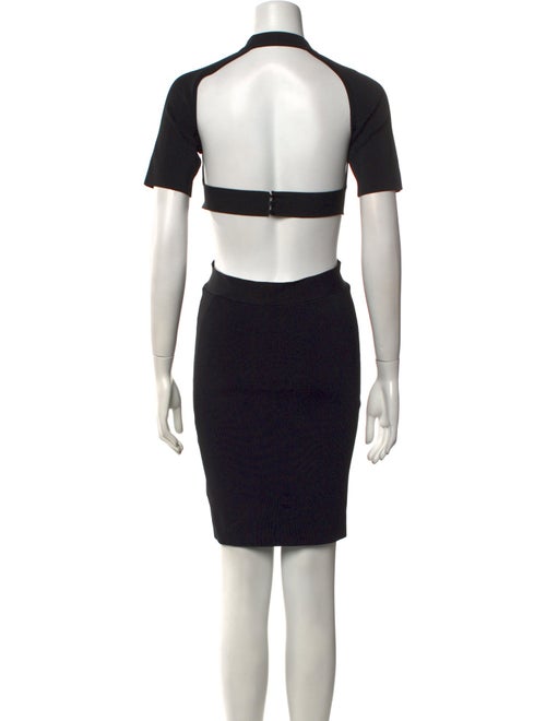 T by Alexander Wang Crew Neck Mini Dress