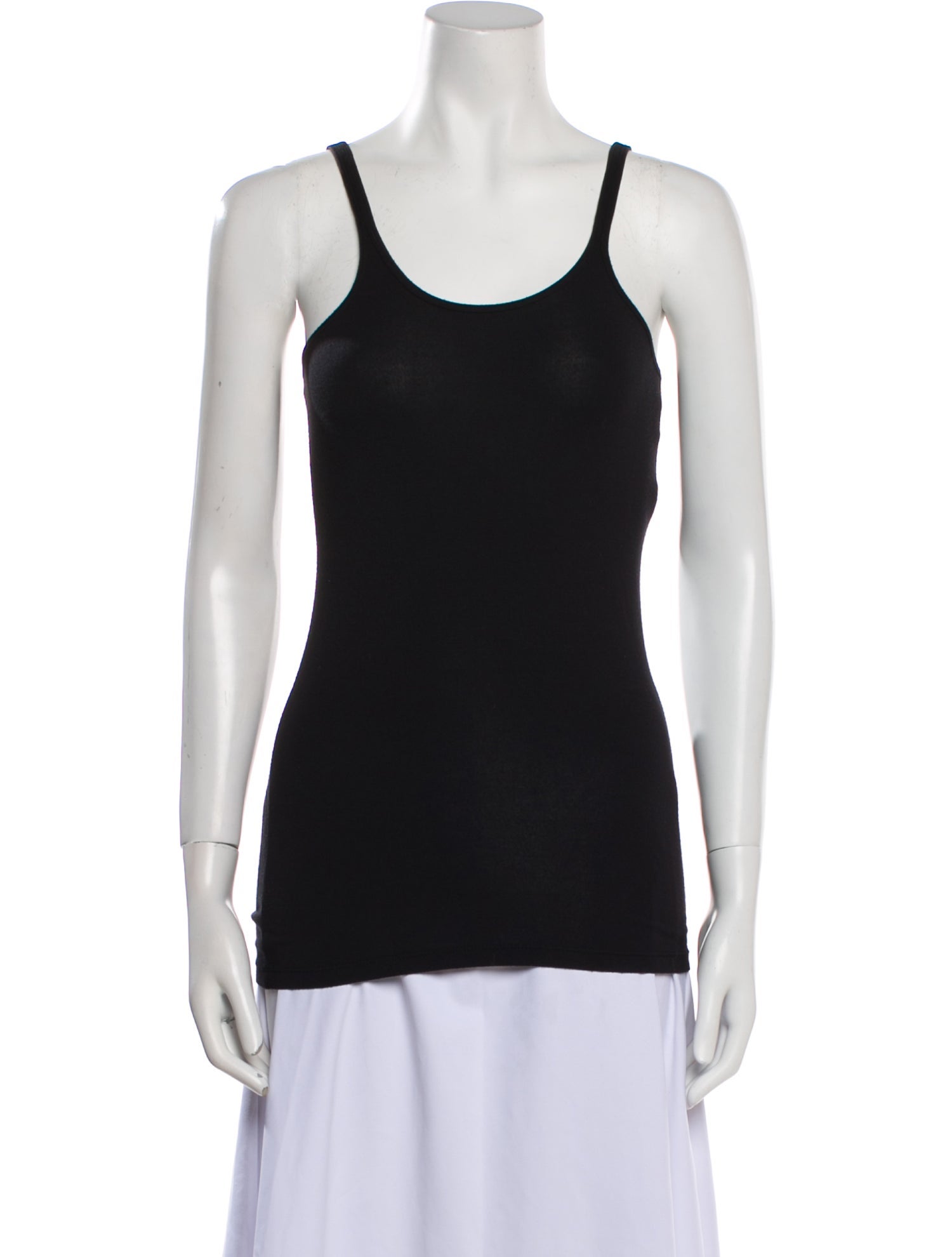 T by Alexander Wang Scoop Neck Sleeveless Top