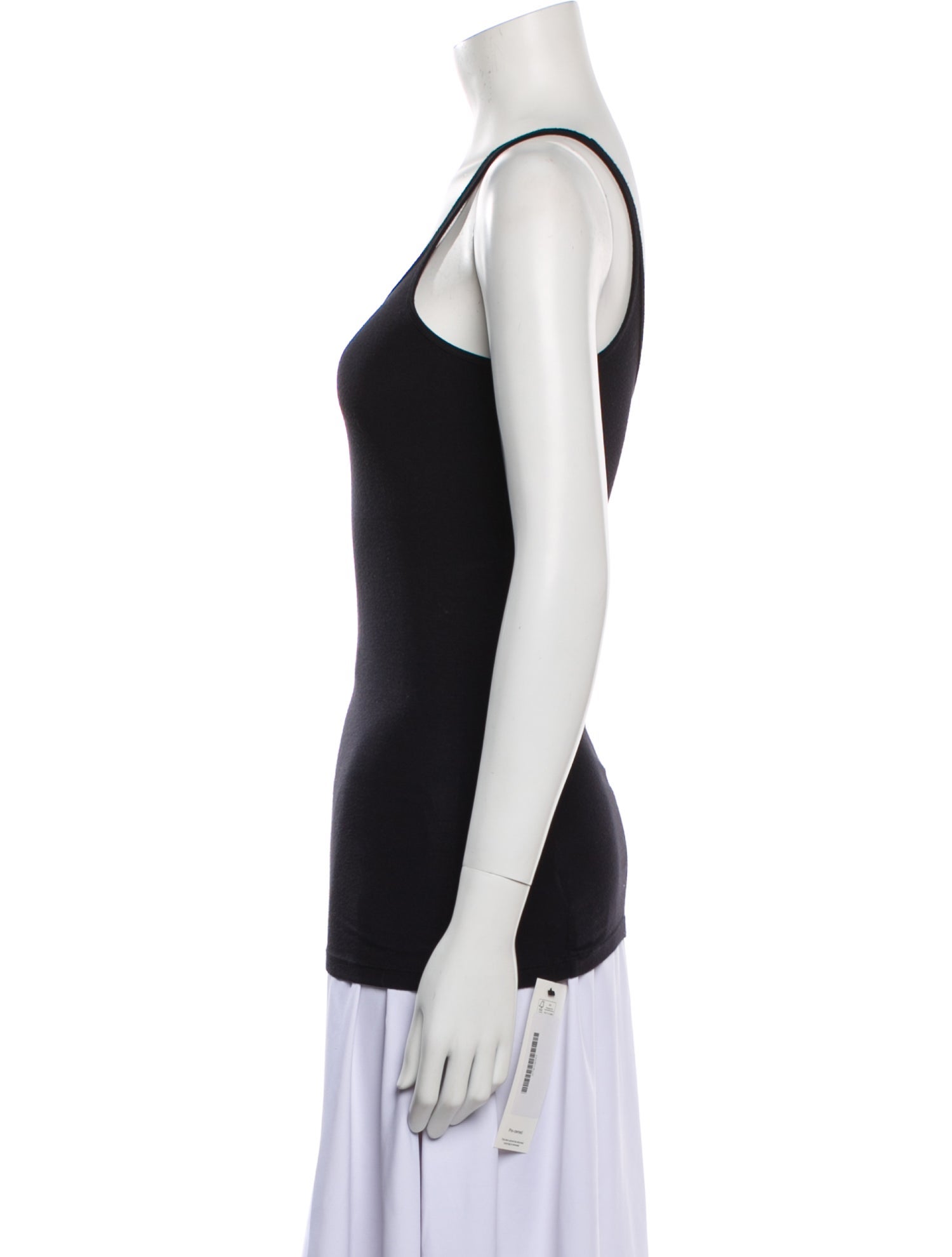 T by Alexander Wang Scoop Neck Sleeveless Top
