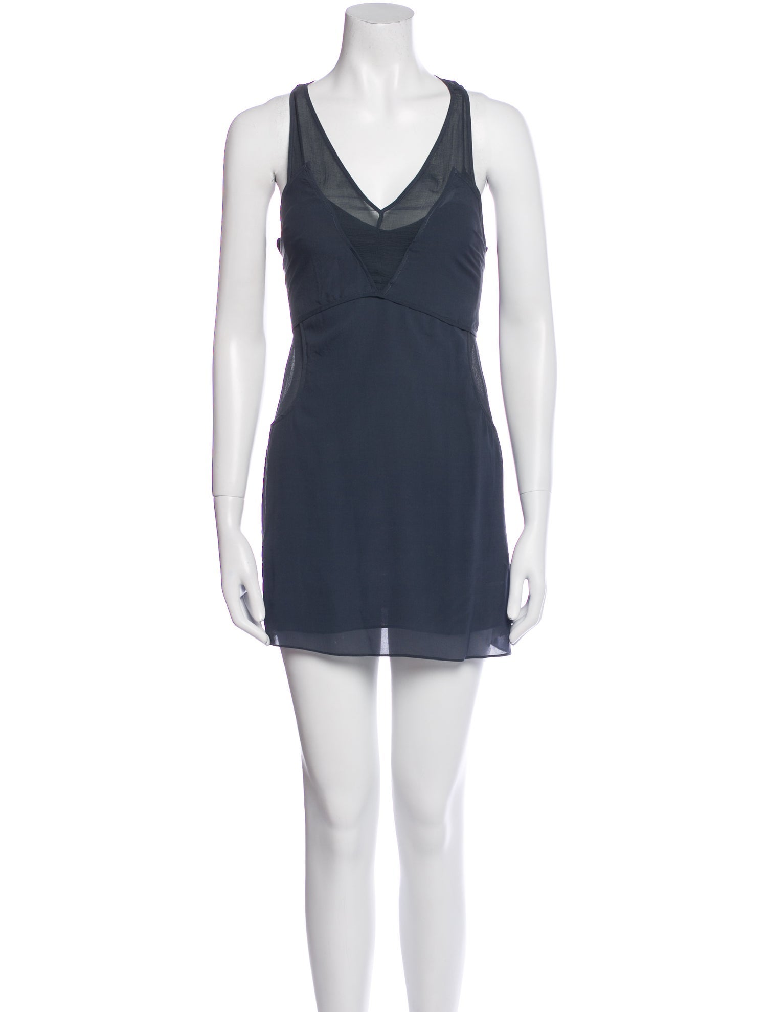 T by Alexander Wang Silk Mini Dress