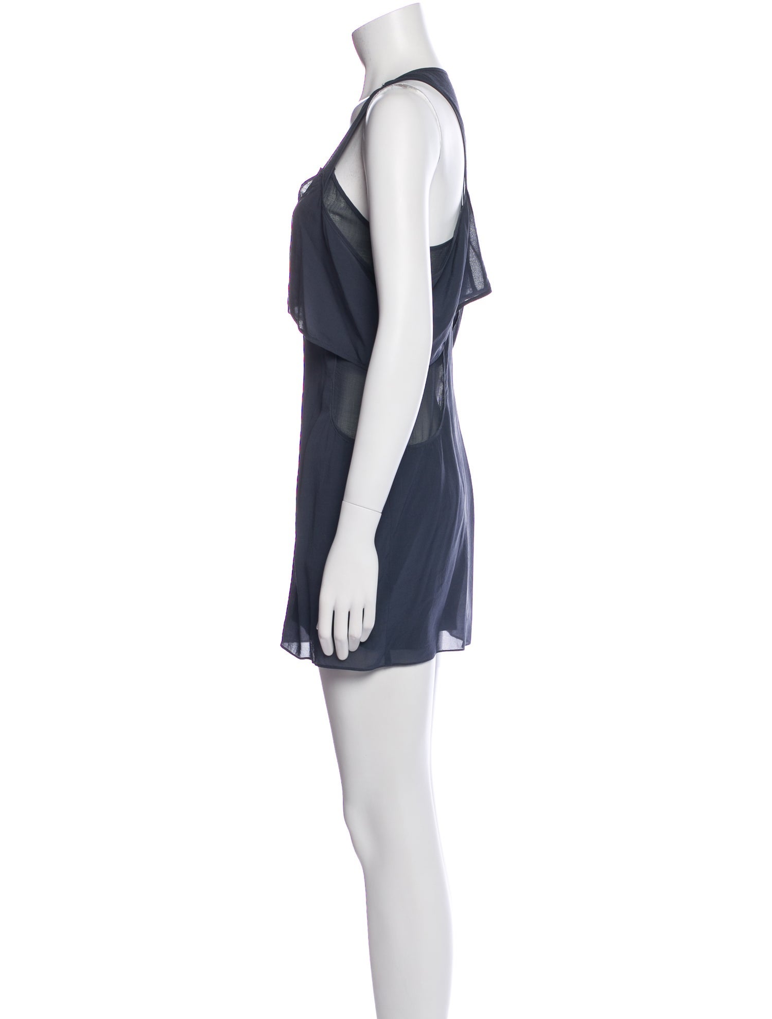 T by Alexander Wang Silk Mini Dress