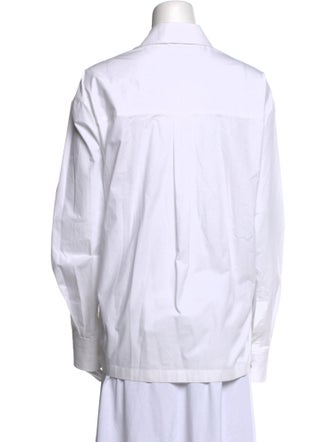 T by Alexander Wang Long Sleeve Button-Up Top