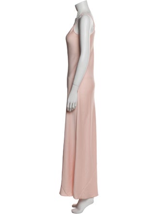 T by Alexander Wang Square Neckline Long Dress
