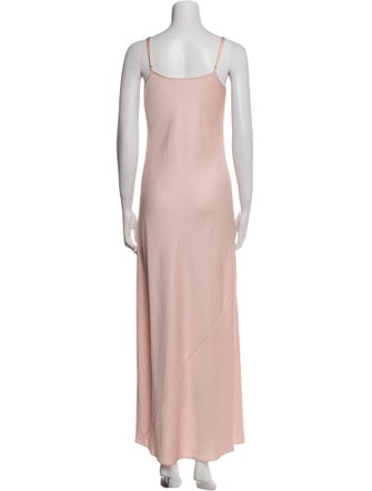 T by Alexander Wang Square Neckline Long Dress