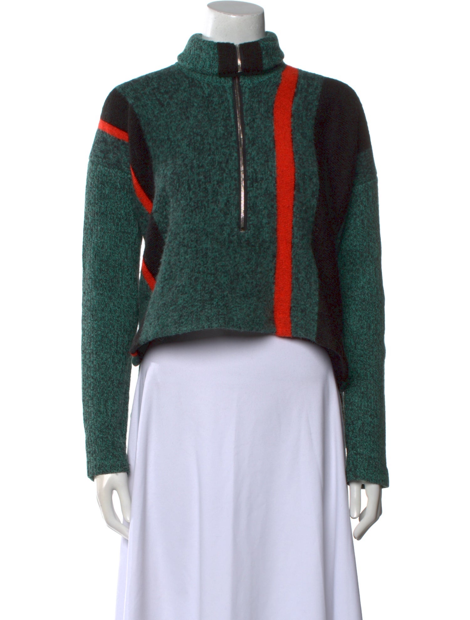 T by Alexander Wang Wool Striped Sweater