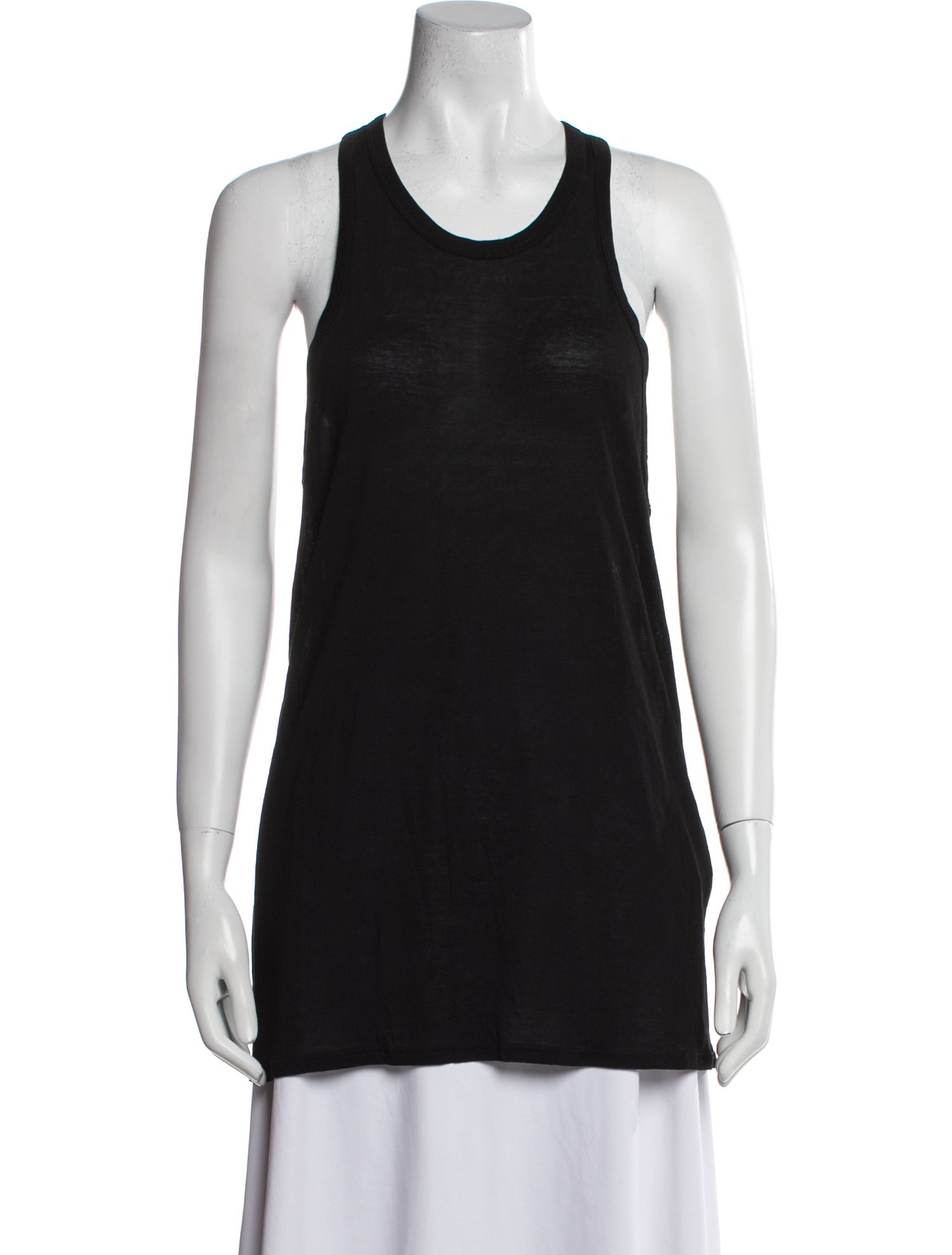 T by Alexander Wang Scoop Neck Sleeveless Top