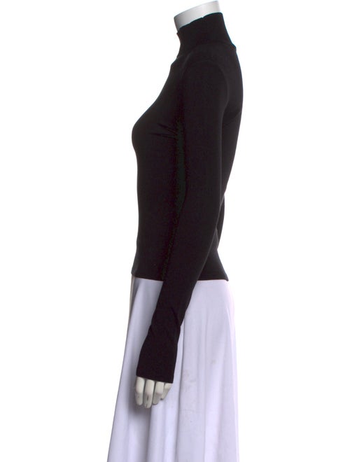 T by Alexander Wang Graphic Print Turtleneck Top