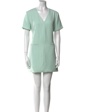 T by Alexander Wang V-Neck Mini Dress