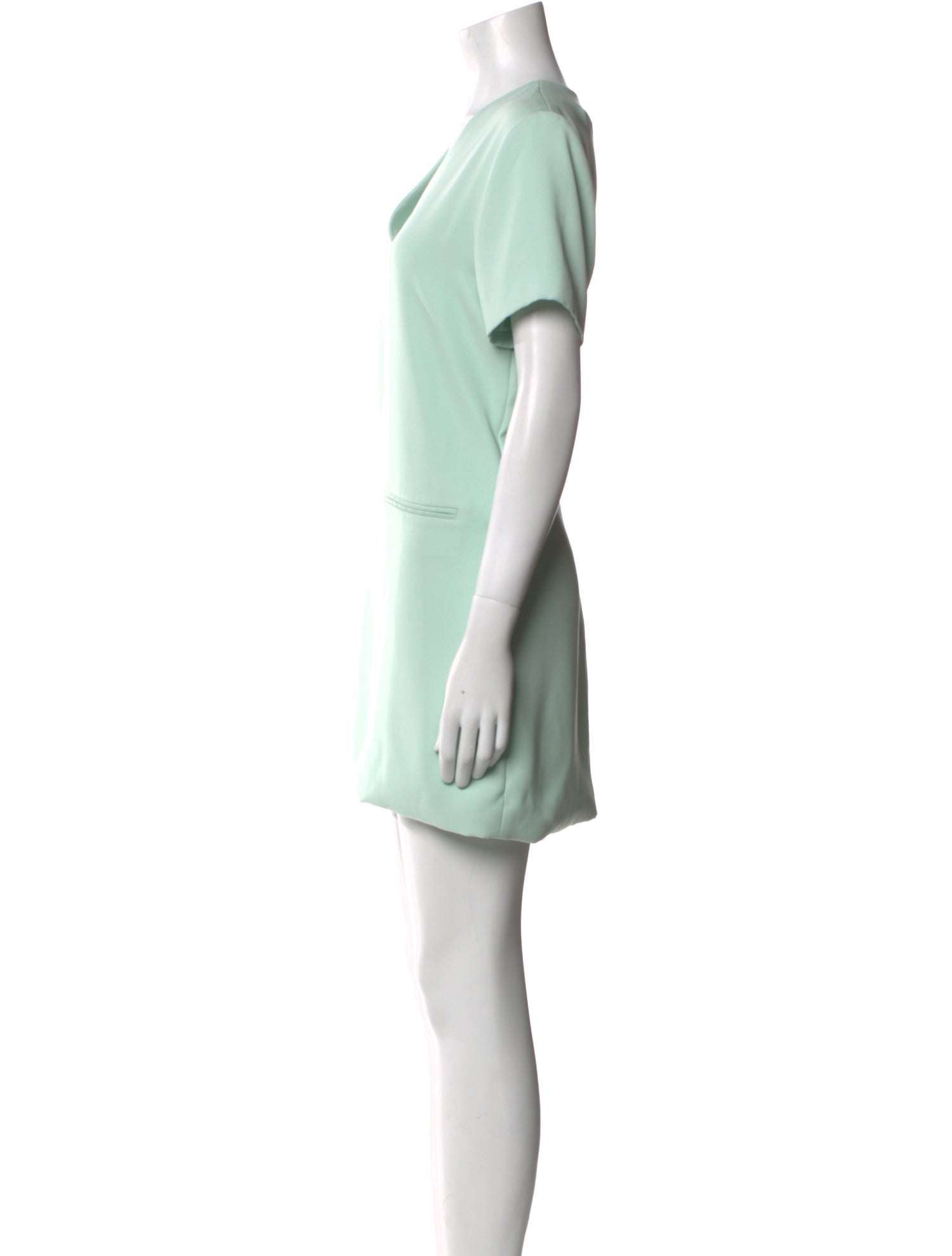 T by Alexander Wang V-Neck Mini Dress