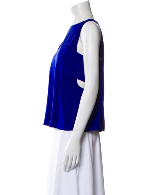 T by Alexander Wang Silk Crew Neck Top