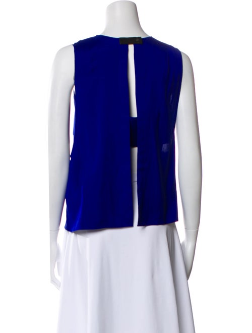 T by Alexander Wang Silk Crew Neck Top