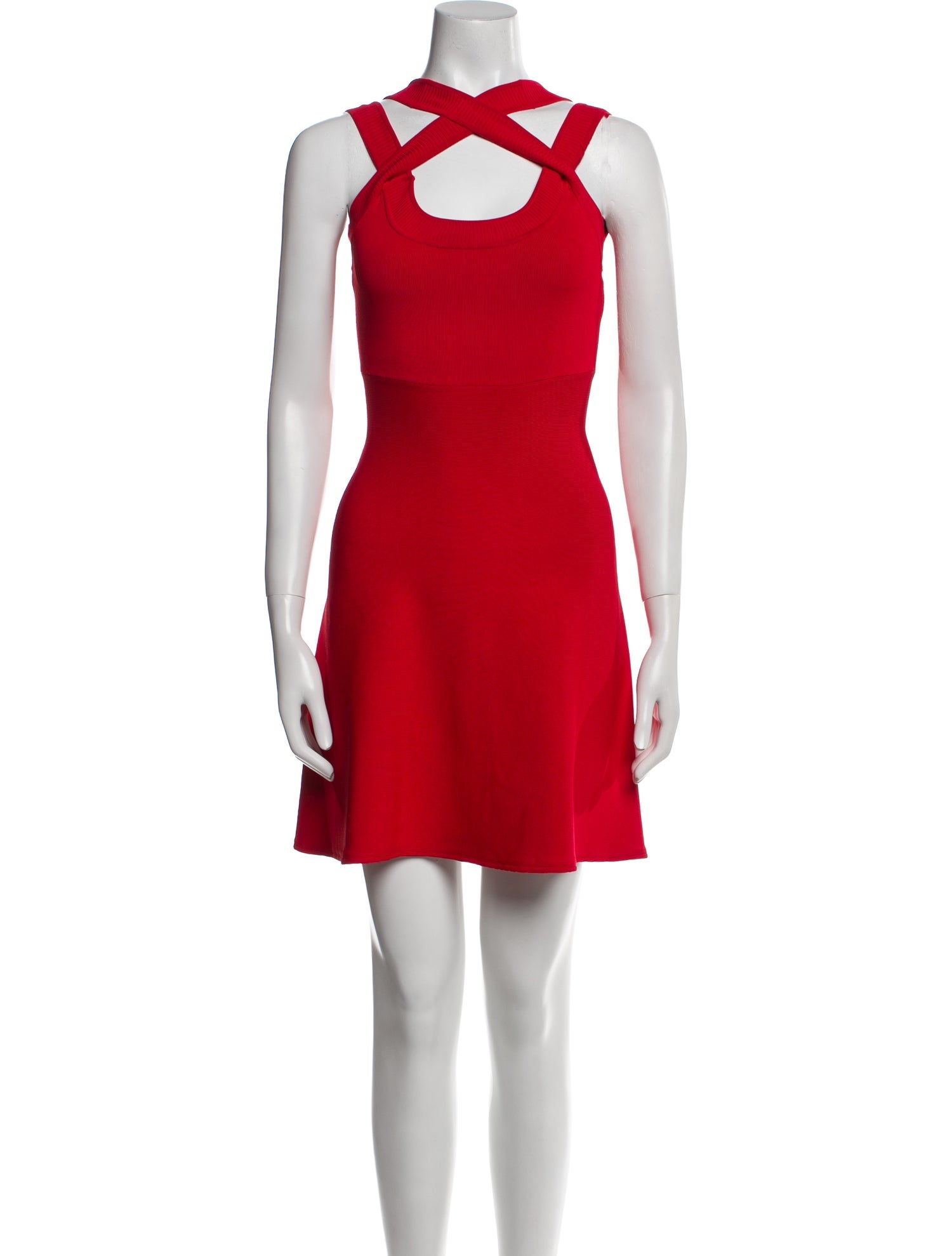 T by Alexander Wang Halterneck Mini Dress