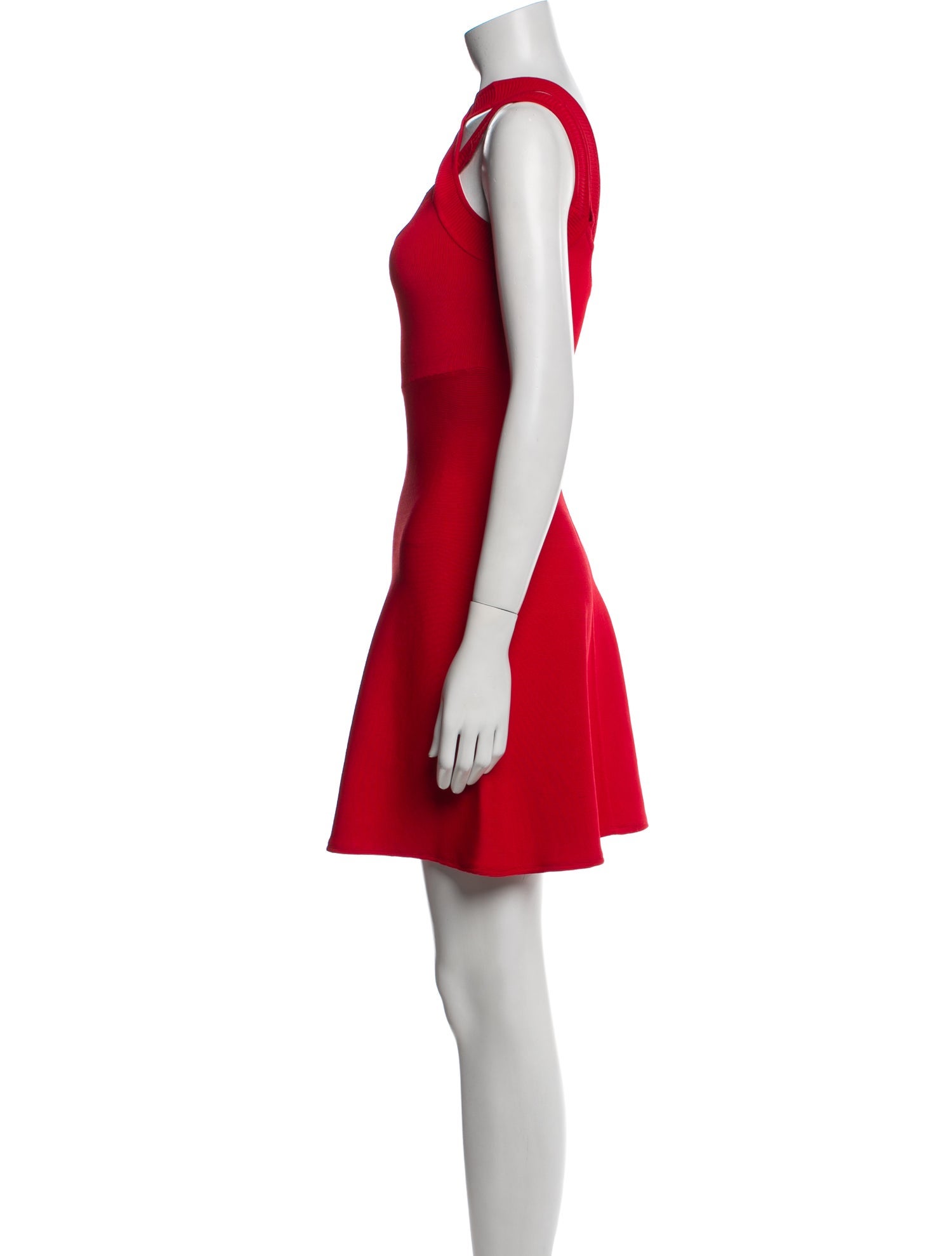 T by Alexander Wang Halterneck Mini Dress