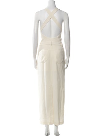 T by Alexander Wang Crew Neck Long Dress