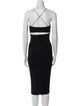 T by Alexander Wang Square Neckline Mini Dress