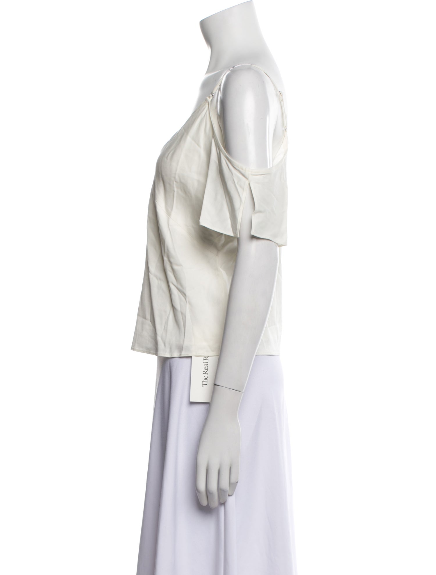 T by Alexander Wang V-Neck Short Sleeve Top