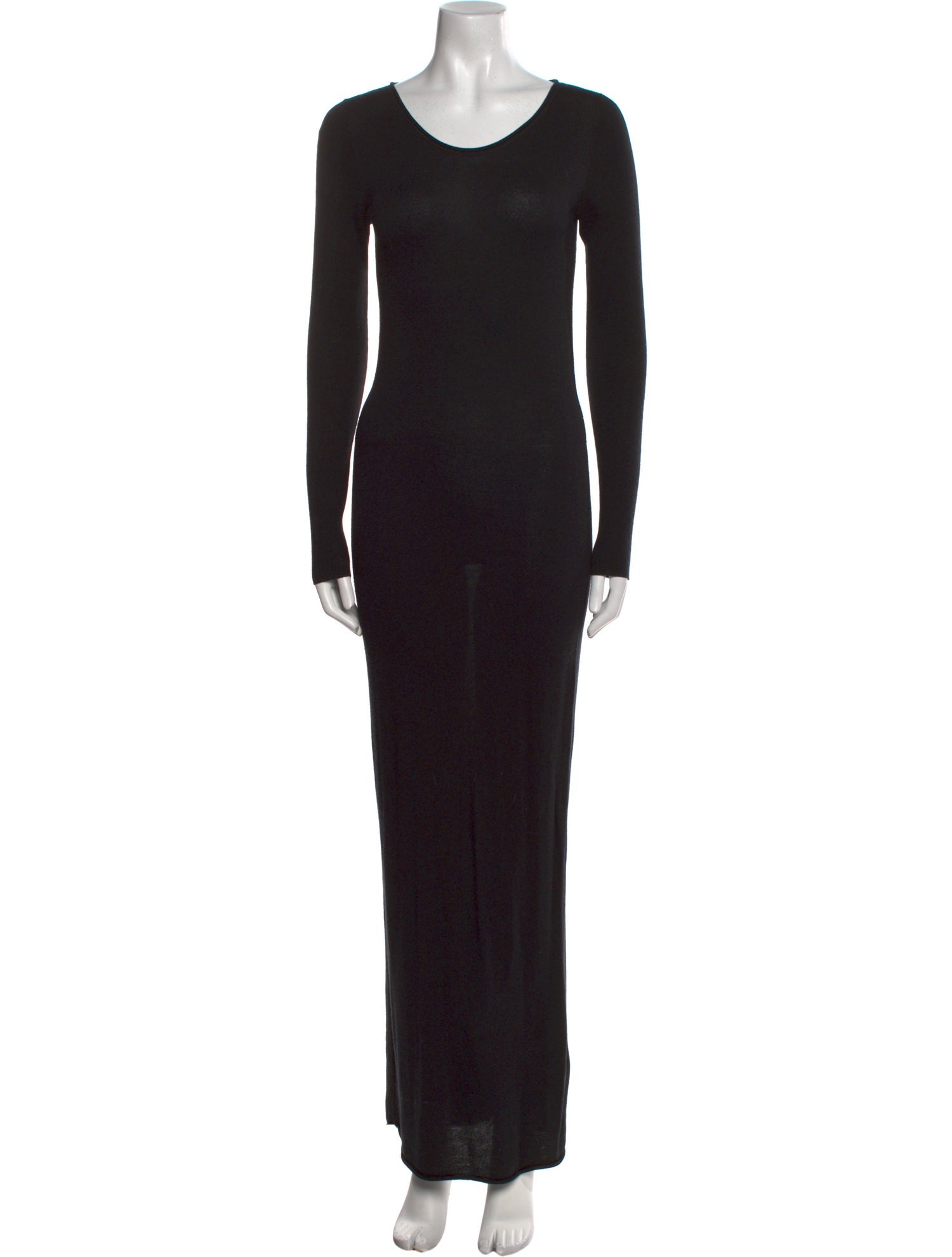 T by Alexander Wang Scoop Neck Long Dress
