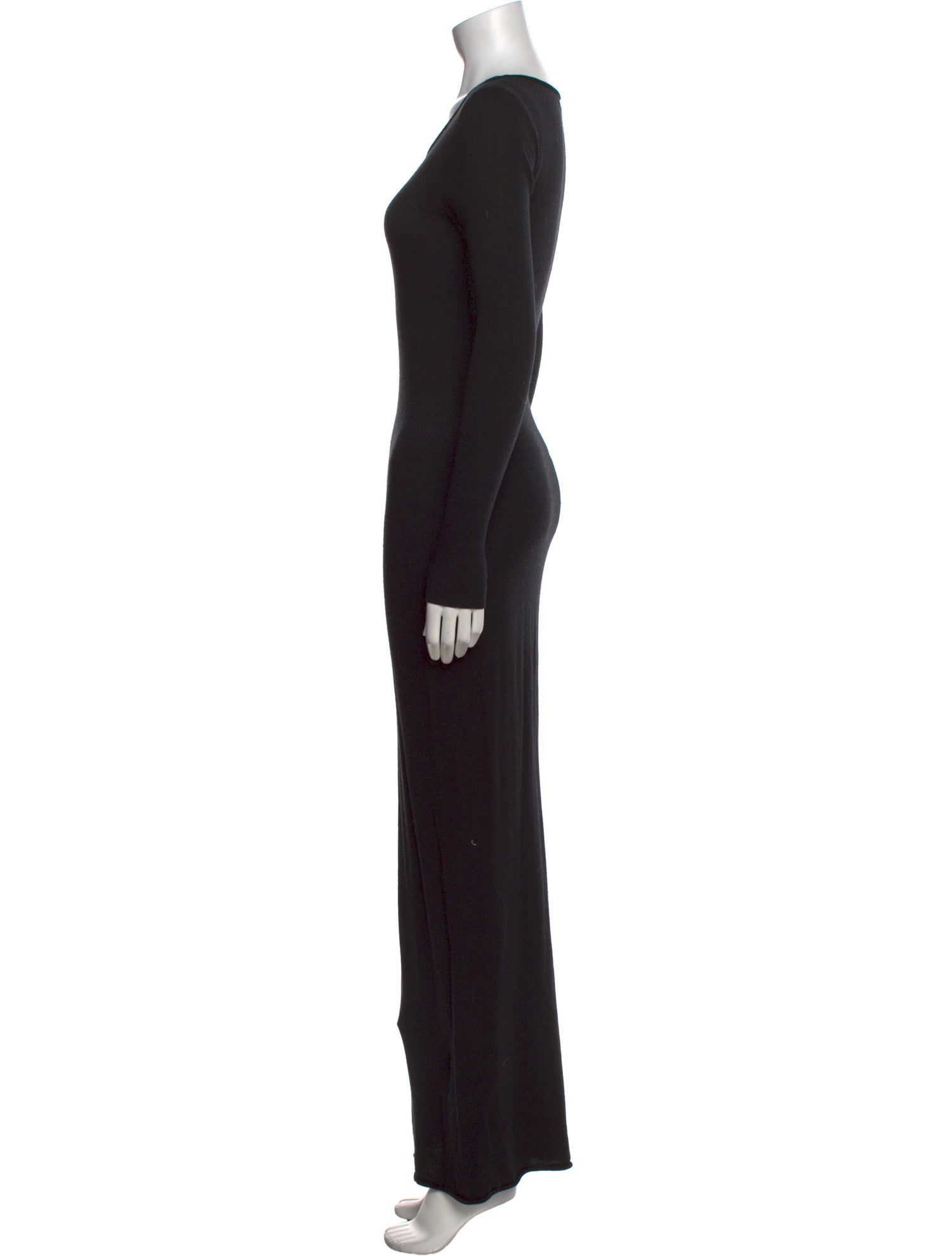 T by Alexander Wang Scoop Neck Long Dress