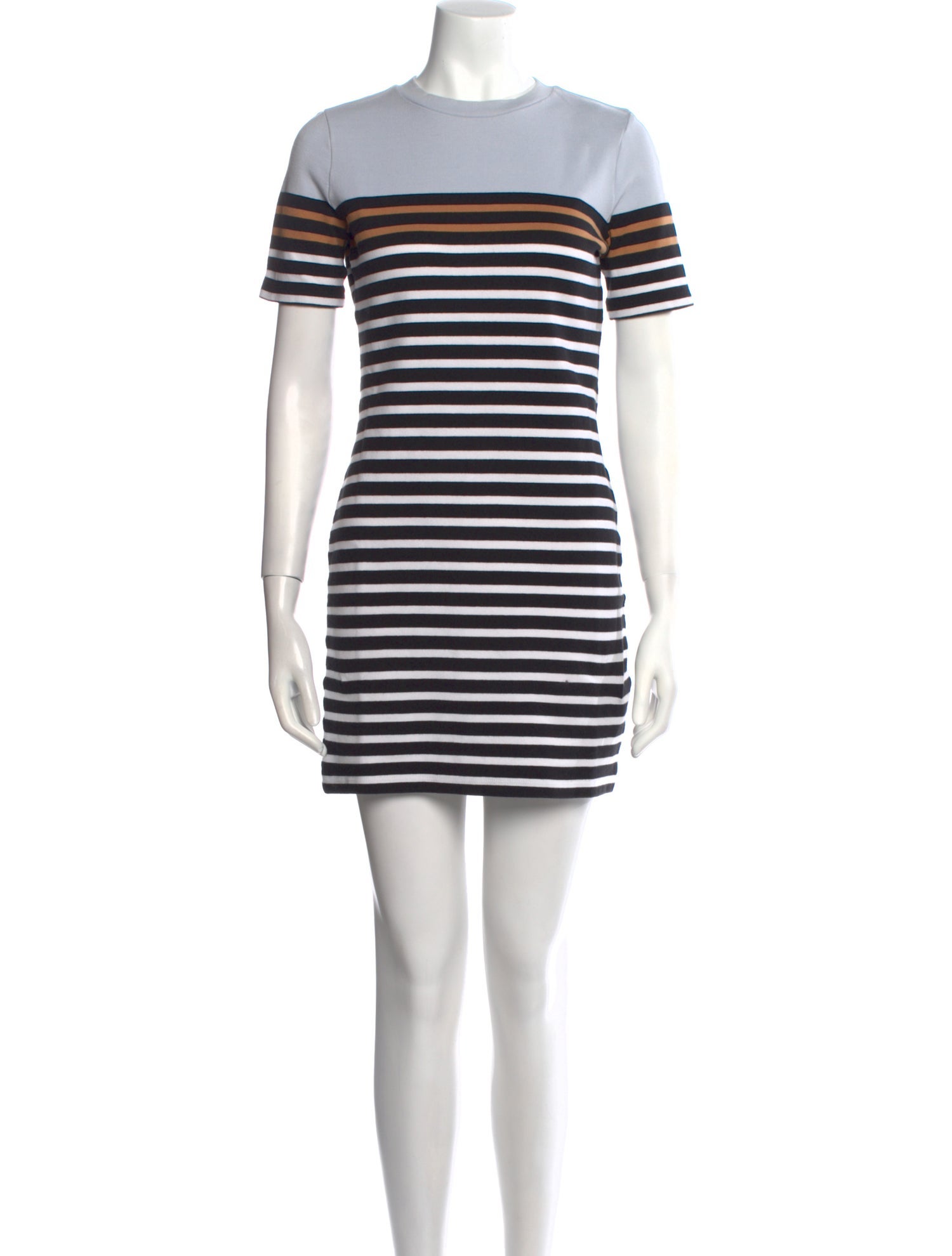 T by Alexander Wang Striped Mini Dress