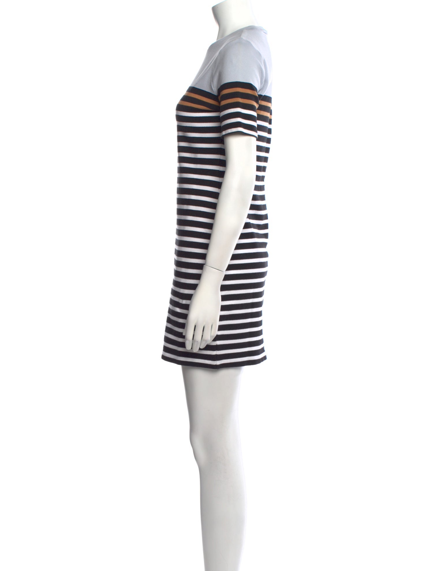 T by Alexander Wang Striped Mini Dress