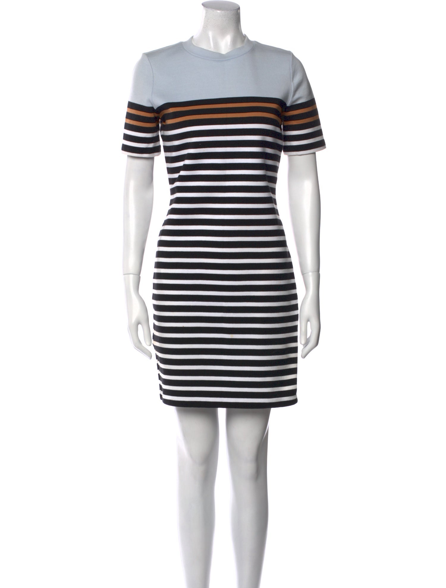 T by Alexander Wang Striped Mini Dress