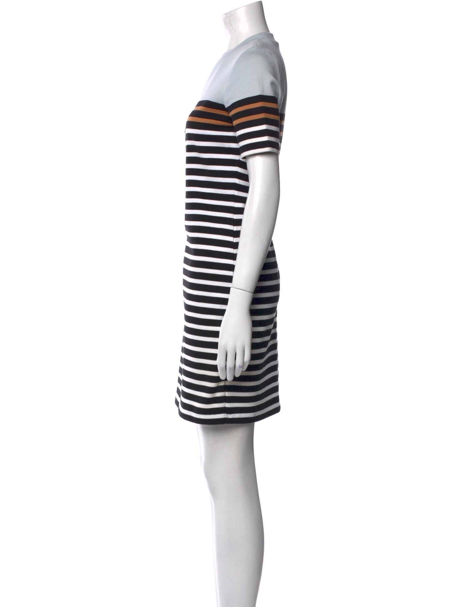 T by Alexander Wang Striped Mini Dress
