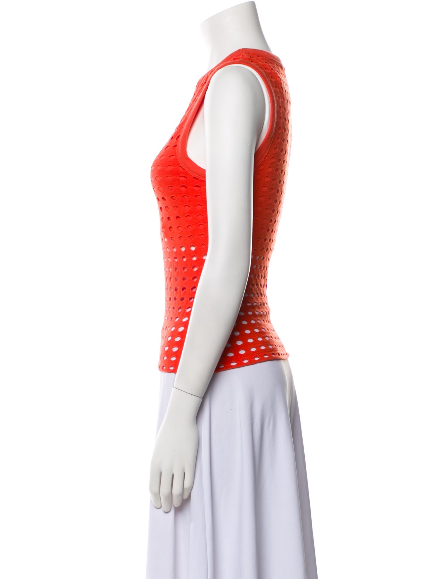 T by Alexander Wang Striped Crew Neck Top