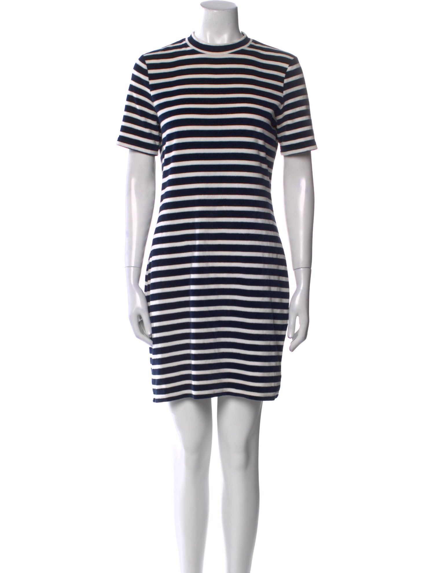 T by Alexander Wang Striped Mini Dress