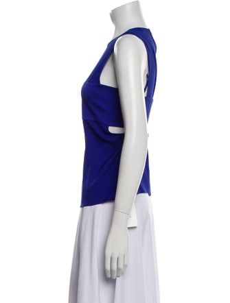 T by Alexander Wang Silk Crew Neck Top