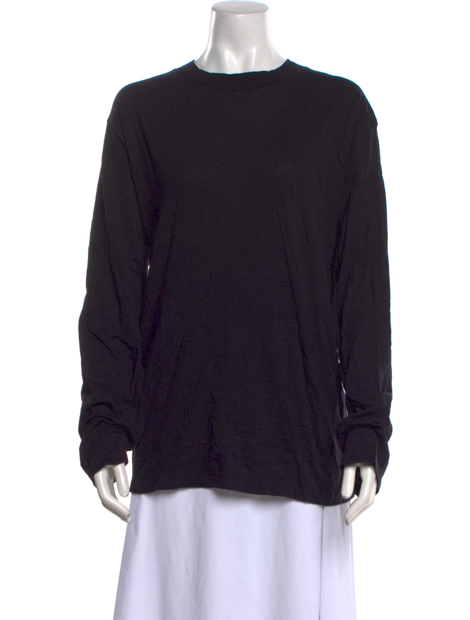 T by Alexander Wang Crew Neck Long Sleeve Sweatshirt