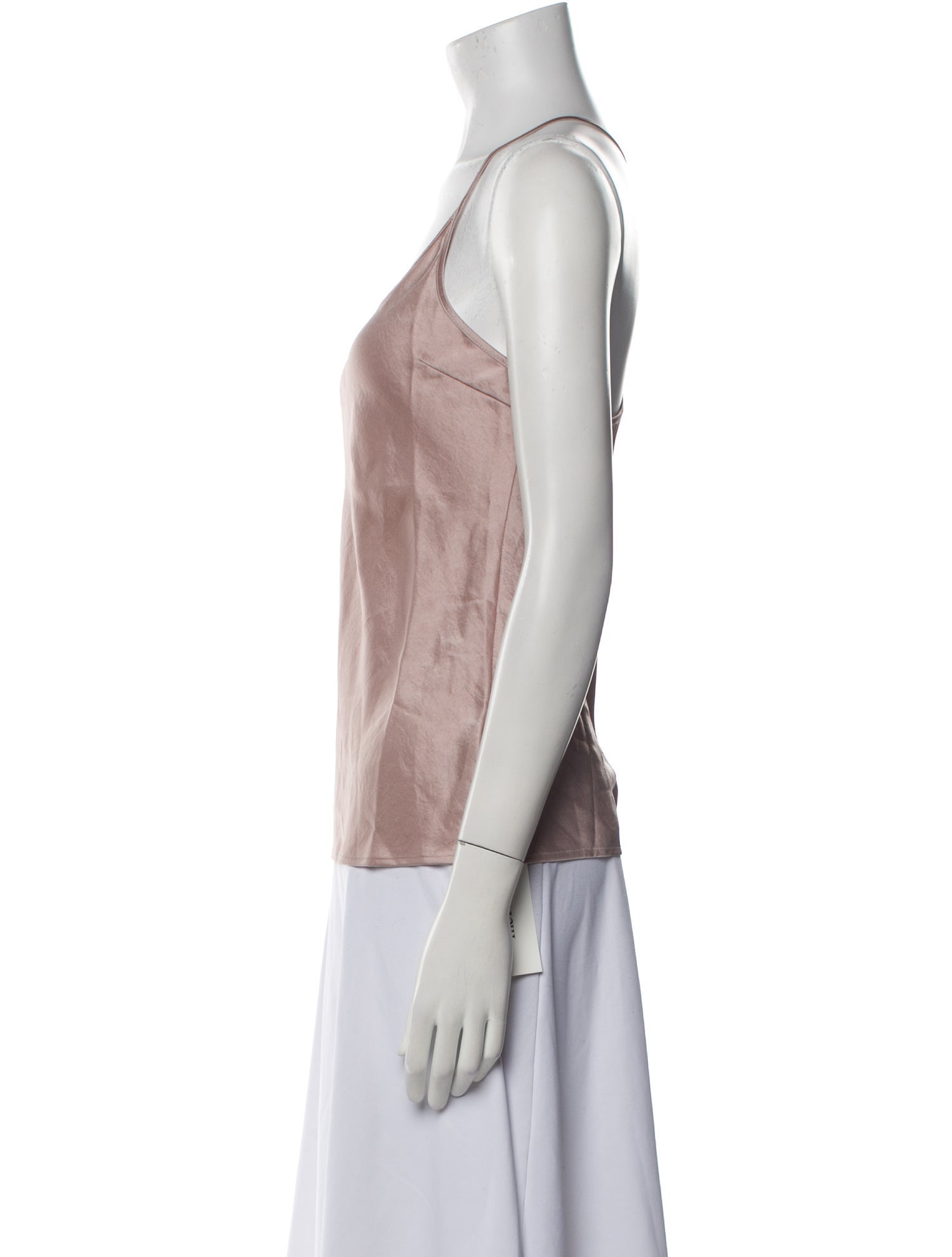 T by Alexander Wang Scoop Neck Sleeveless Top