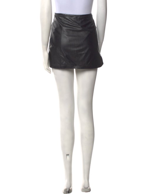T by Alexander Wang Lambskin Mini Skirt