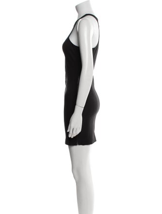 T by Alexander Wang Scoop Neck Mini Dress
