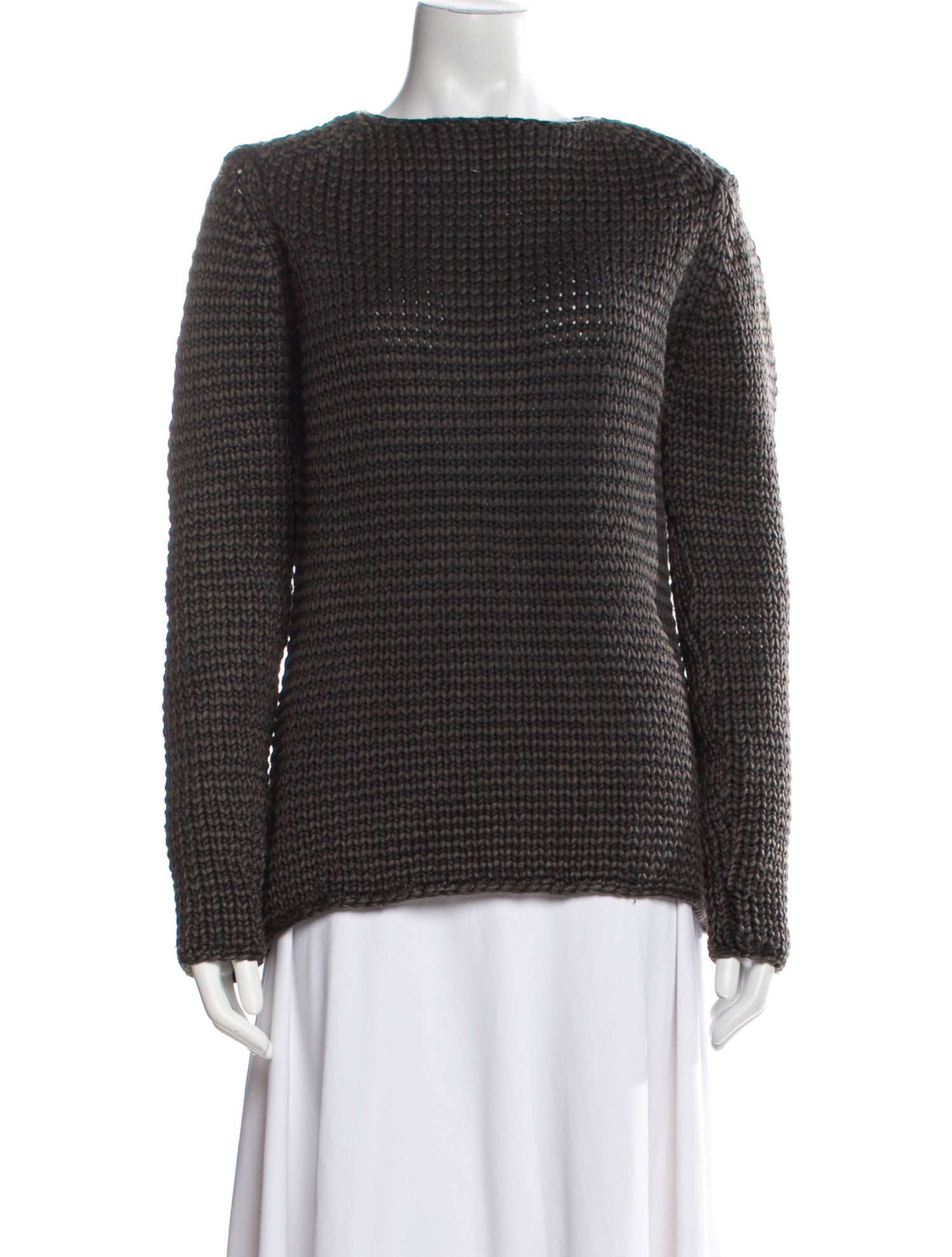 T by Alexander Wang Wool Bateau Neckline Sweater