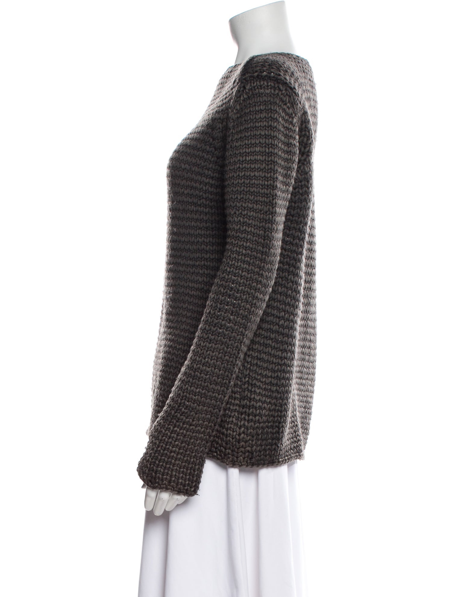 T by Alexander Wang Wool Bateau Neckline Sweater