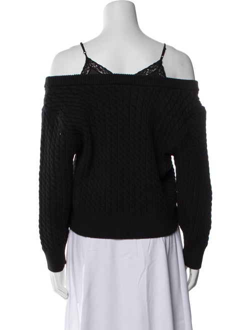 T by Alexander Wang Square Neckline Sweater