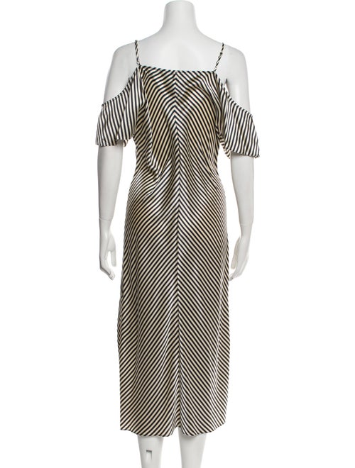 T by Alexander Wang Silk Midi Length Dress