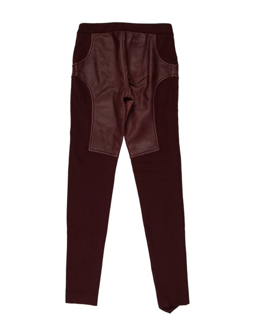 T by Alexander Wang Colorblock Pattern Skinny Leg Pants