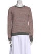 T by Alexander Wang Striped Scoop Neck Sweater