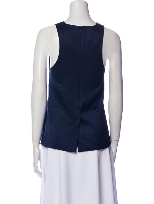 T by Alexander Wang Silk Crew Neck Top