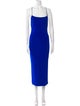 T by Alexander Wang Square Neckline Long Dress