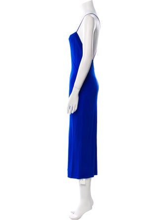 T by Alexander Wang Square Neckline Long Dress