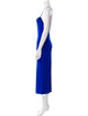 T by Alexander Wang Square Neckline Long Dress
