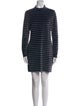 T by Alexander Wang Striped Mini Dress