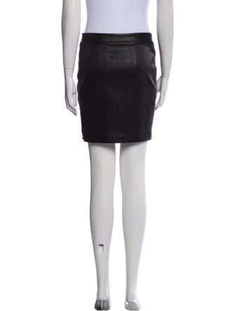 T by Alexander Wang Leather Mini Skirt