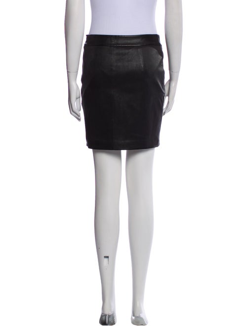 T by Alexander Wang Leather Mini Skirt