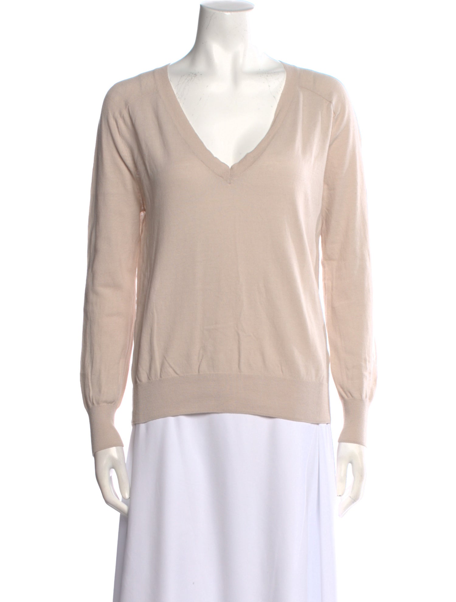 T by Alexander Wang V-Neck Long Sleeve Top