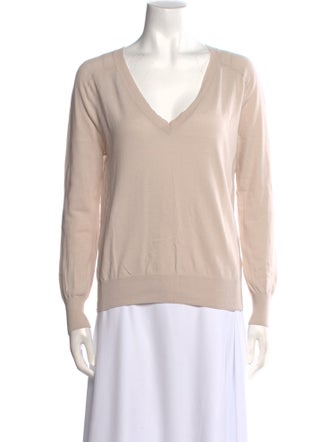 T by Alexander Wang V-Neck Long Sleeve Top