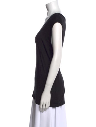 T by Alexander Wang Scoop Neck Short Sleeve T-Shirt